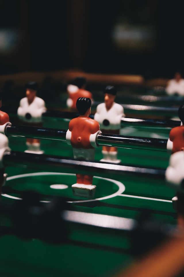 foosball table men