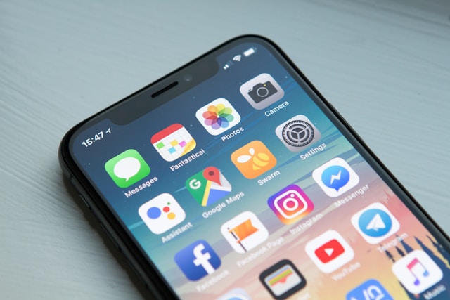 iphone from above